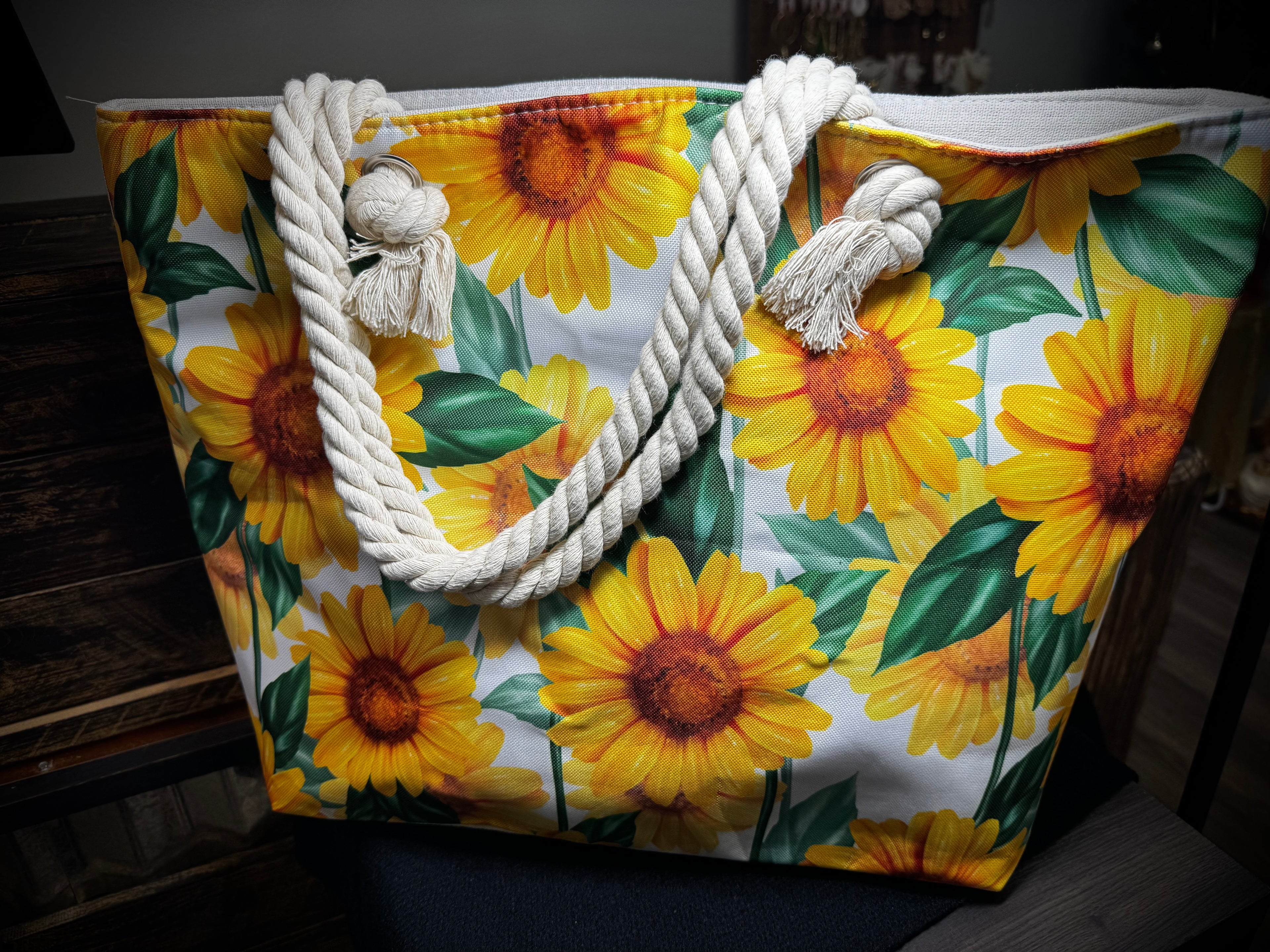 Sunflowe Tote Bag