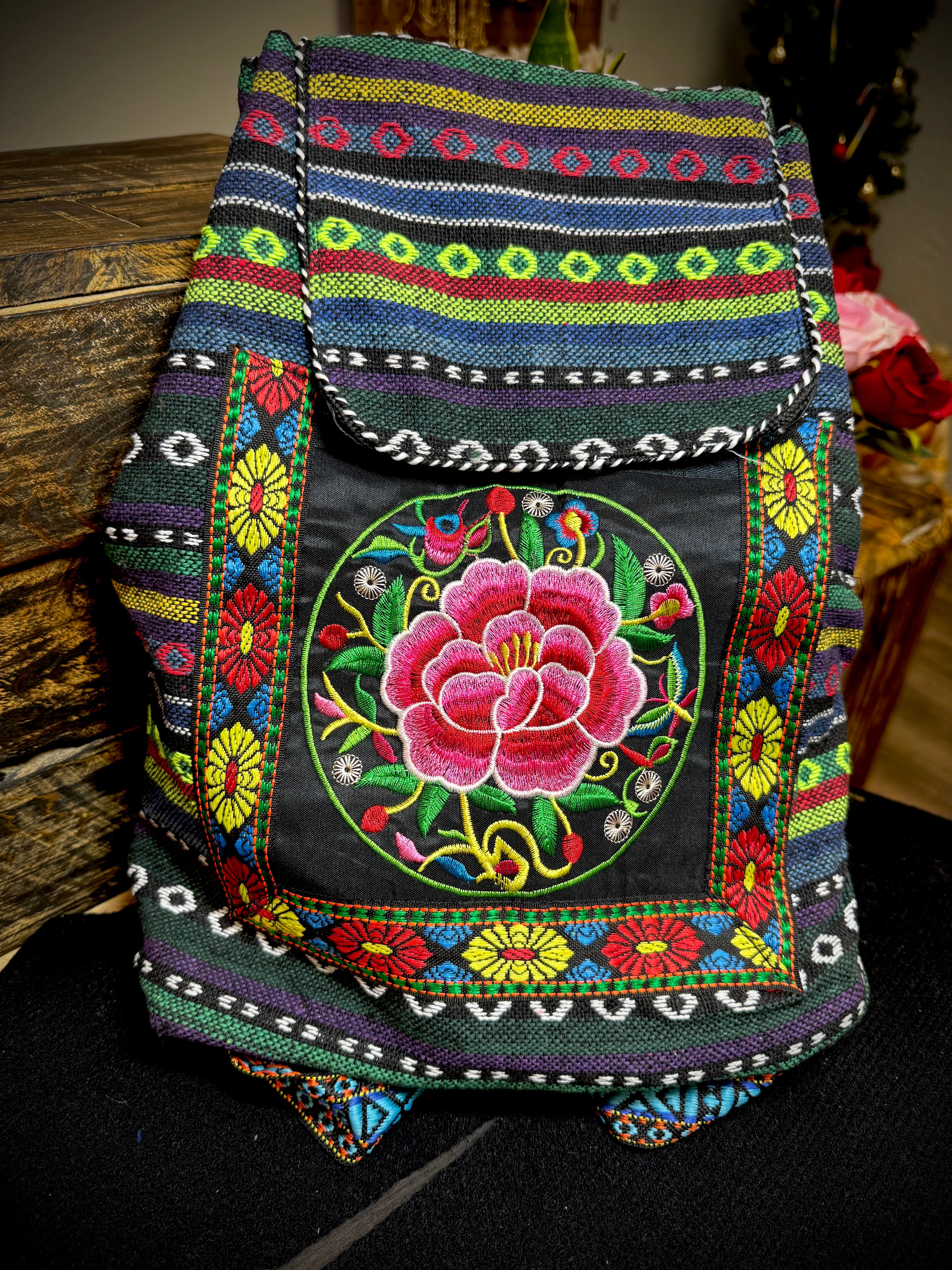 Artisan Rose Backpack
