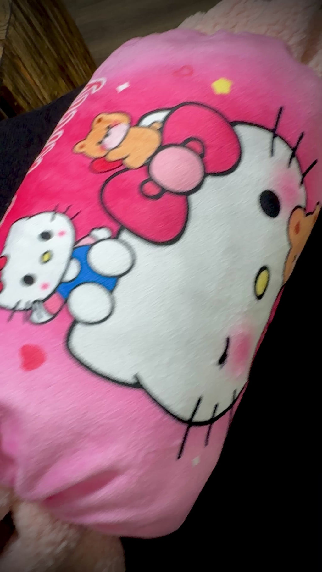 Hello Kitty Candy Shaped Hand Pillow